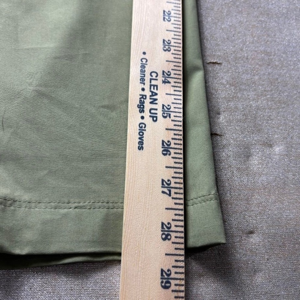 Tommy Bahama Golf Womens Pants L Olive Green Stretch‎ Tapered Ankle Zip - Picture 8 of 10
